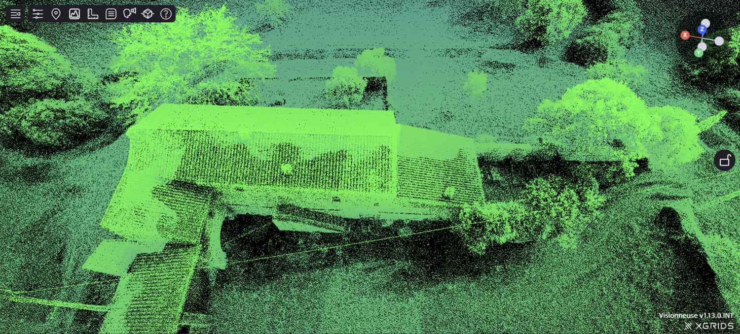 Scan 3D intérieur LiDAR GeoLens