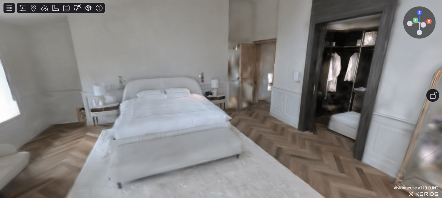 Interface viewer 3D GeoLens